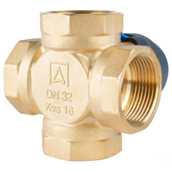 AFRISO 4-drogowy obrotowy zawór mieszający ARV 485 ProClick DN32 Rp1 1/4" Kvs 16 1348510